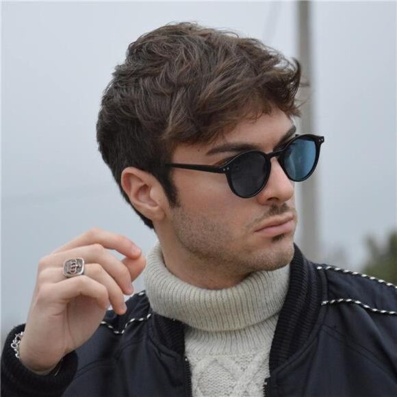 Polarized Round Sunglasses, Stylish Sunglasses for Men and Women Retro Classic main image 5